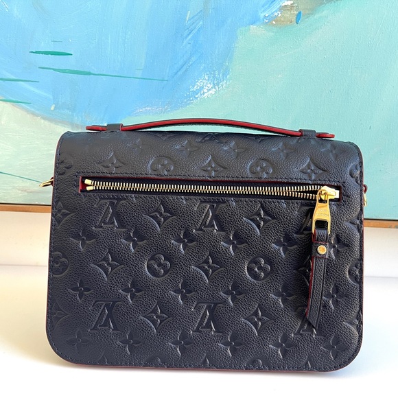 Louis Vuitton Pochette Métis Empreinte Marine Rouge box & accessories! - Picture 4 of 16
